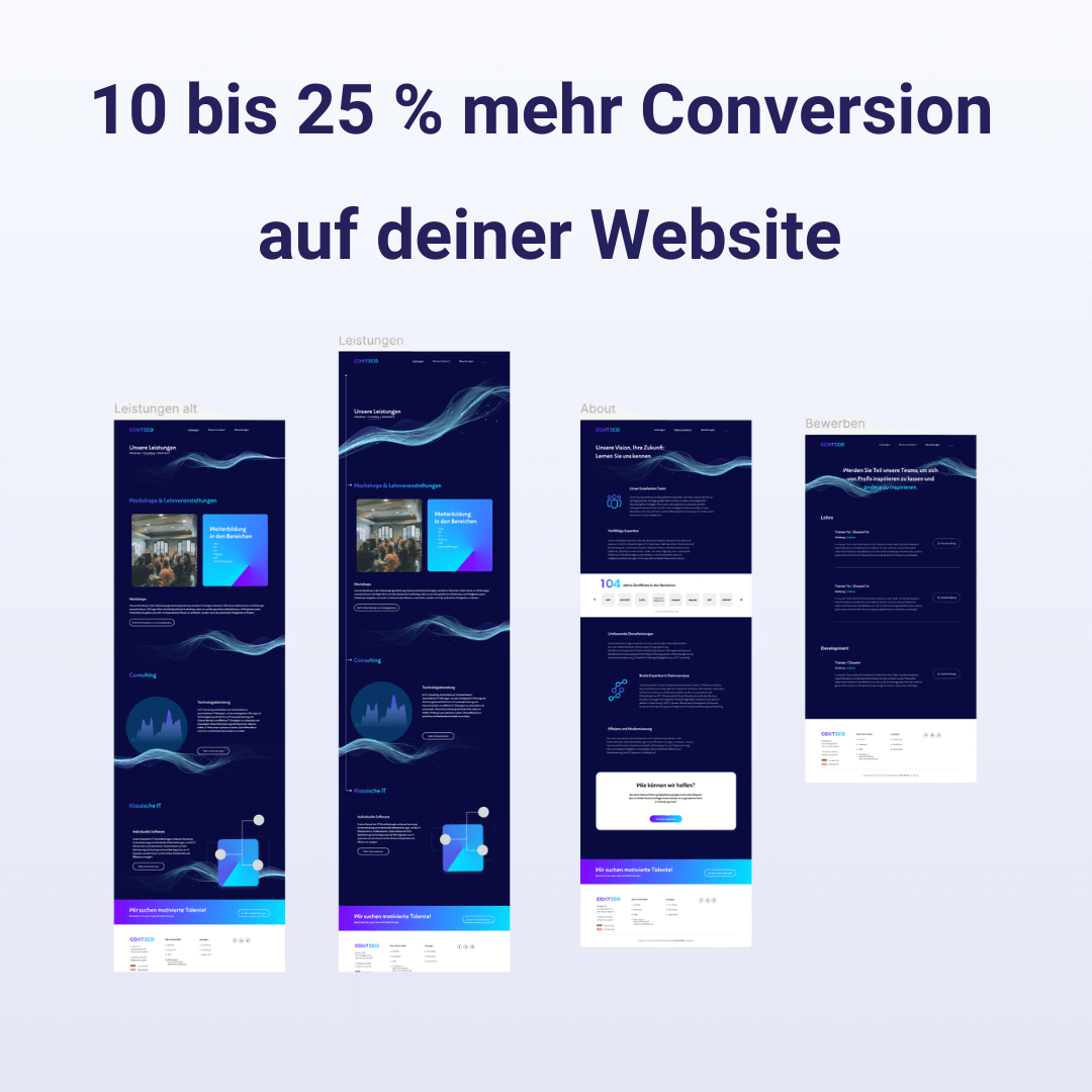 mehr conversion auf deiner website
